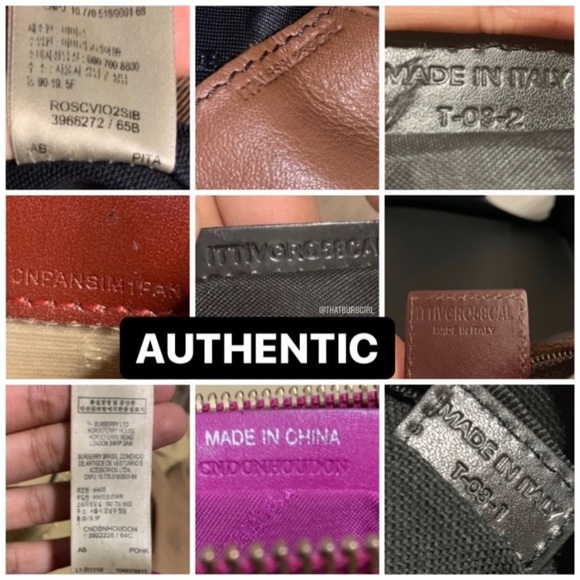 🚨 LEARN TO AUTHENTICATE BURBERRY 🚨 PLEASE SHARE - Picture 13 of 16